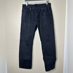 American Eagle Outfitters Men's  Black Pants 30x30